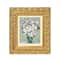 American Art Decor Ornate Framed Roses Canvas Print by Vincent van Gogh - 15.25" x 17.25"